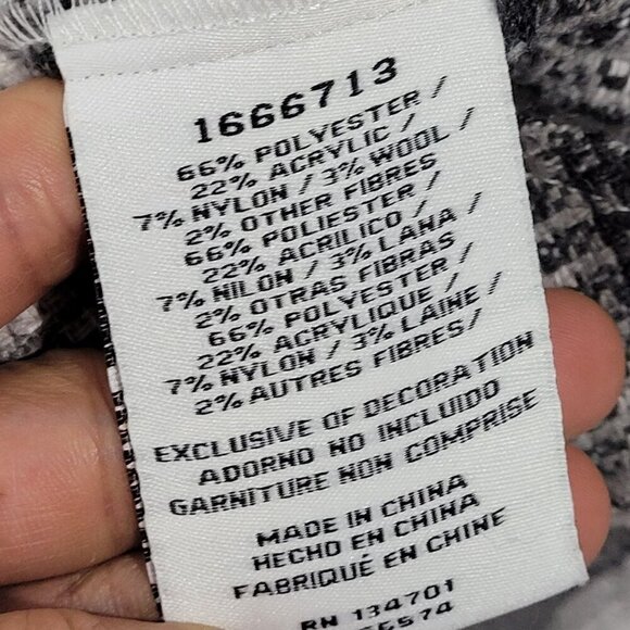 NWOT Boston Traders Trucker Women's L Plaid Flannel Shirt Jacket - Picture 5 of 6